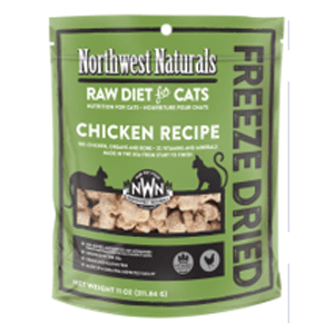 Northwest Naturals Freeze Dried Chicken Cat Food 11oz Northwest, Naturals, fd, Freeze Dried, Chicken, Cat Food